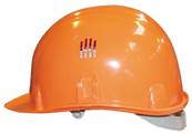 Casque BRENNUS jaune / orange seul