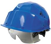 Casque chantier IRIS bleu