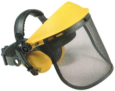 Kit de protection forestier casque + visière grillagée