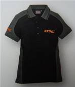 Polo STIHL noir et gris