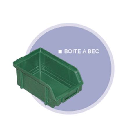 BOITE A BEC VERTE 146X237X124mm