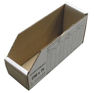 BOITE CARTON RANGEMENT 230X 75