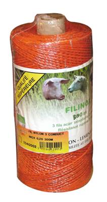 FIL NYLON 3 CONDUCTEURS INOX 0.20 300M