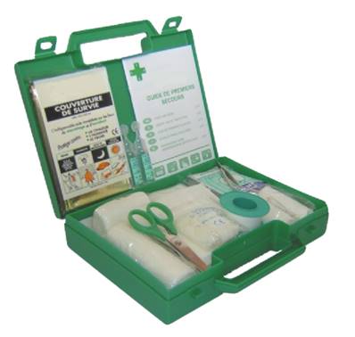 Coffret de premiers secours 5 personnes