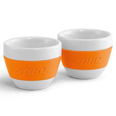 lot 2 tasses STIHL expresso