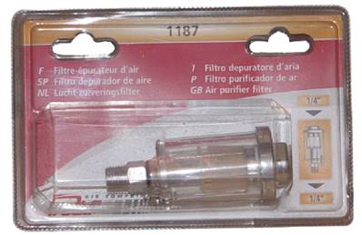 FILTRE SEPARARATEUR D'EAU 1/4 FEM./MALE