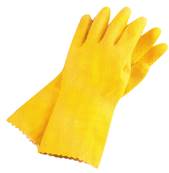 GANT DE MENAGE LATEX JAUNE T.8