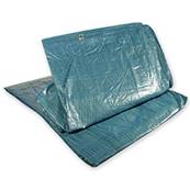 BACHE STANDARD BLEU/VERT TOUT USAGE 8X12M