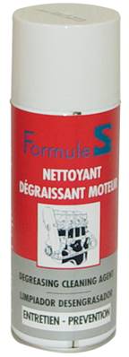 NETTOYANT DEGRAISSANT MOTEUR AEROSOL 400ML FORMULE S