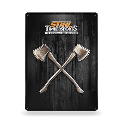 Plaque en tôle STIHL TIMBERSPORTS