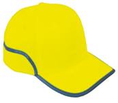 Casquette haute visibilité jaune