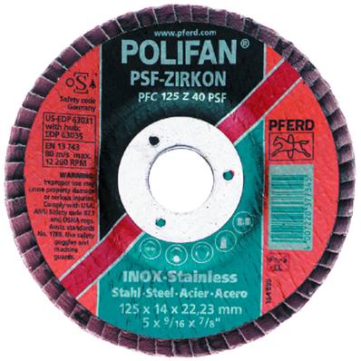 DISQUE Ø125 A SURFACER POLIFAN