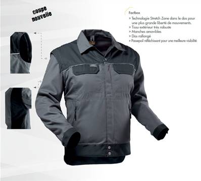 Veste Stetchzone PFANNER Canvas