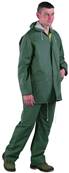 ENSEMBLE DE PLUIE PVC VERT