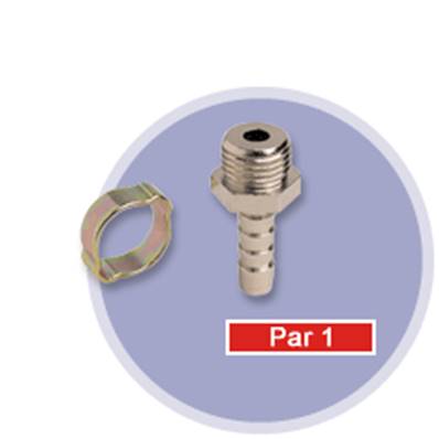 1 RACCORD FIL.1/4 M. PR TUYAU(1048)