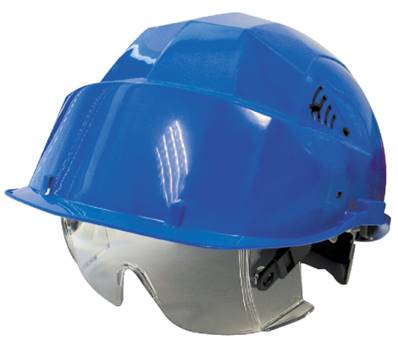 Casque chantier IRIS bleu