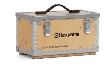 Caisse de rangement Batteries HUSQVARNA Bois UN3480