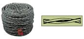 CABLE LISSE 2 FILS-CLASSE C-2X2.7 200M