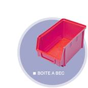 BOITE A BEC 103x166X73mm ROUGE