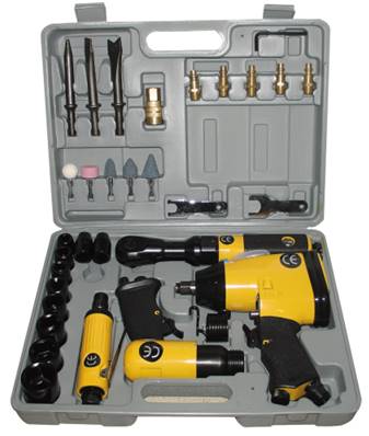 COFFRET 4 OUTILS PNEUMATIQUES